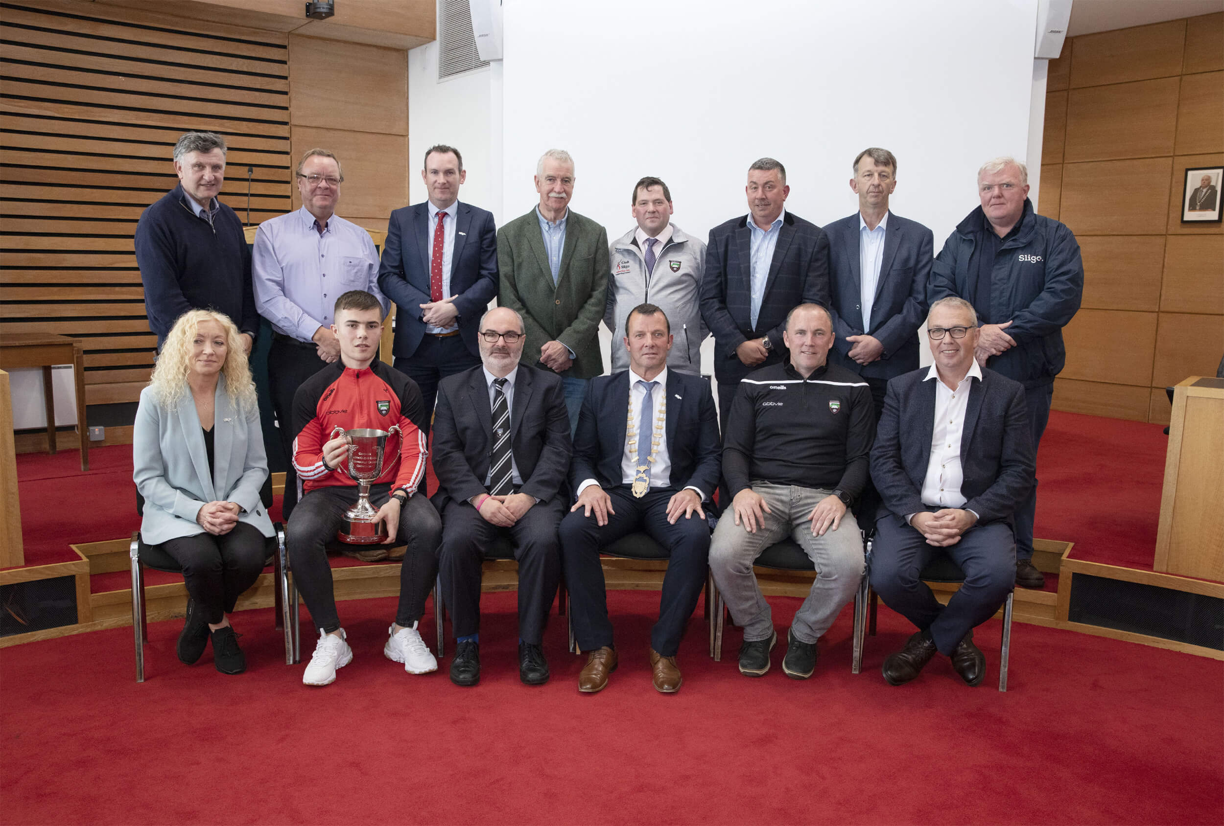 Sligo U 20’s honoured for Connacht success